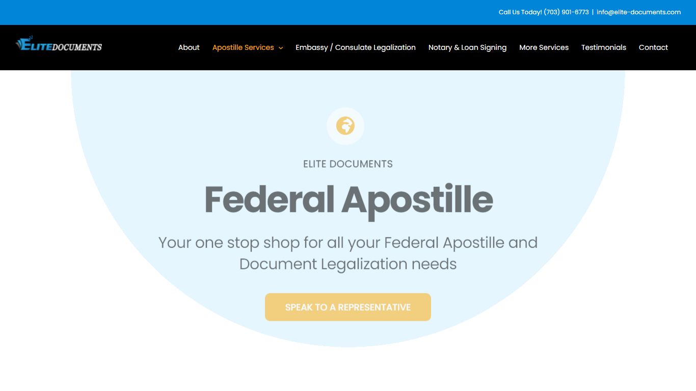 Federal Apostille – Elite Documents